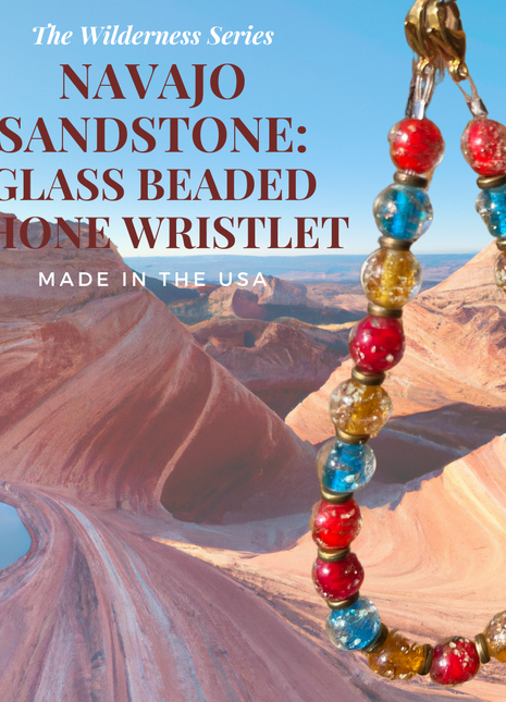 Navajo Sandstone - Handmade Phone Wristlets